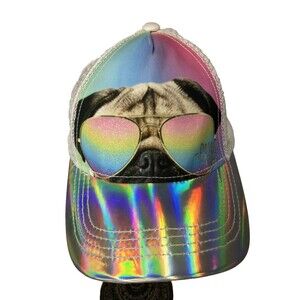 Clair’s Doug The Pug Snapback Hat Women
